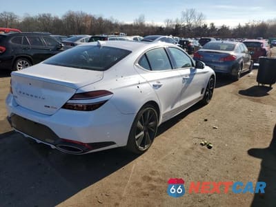 Trzecie zdjęcie samochodu z tyłu: 2023 GENESIS G70 BASE VIN:KMTG54TE5PU127278 - miniatura