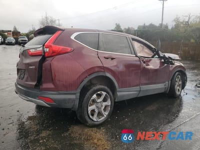 Trzecie zdjęcie samochodu z tyłu: 2018 HONDA CR-V EX VIN:7FARW2H51JE089134 - miniatura
