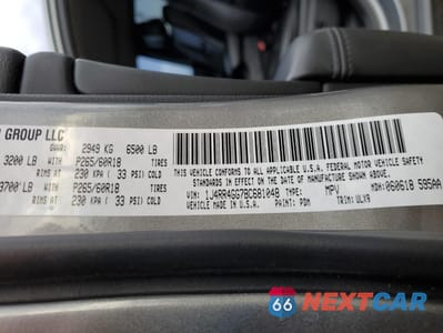 Zdjęcie 14 z 16 samochodu: 2011 JEEP GRAND CHEROKEE LAREDO VIN:1J4RR4GG7BC681048 - miniatura