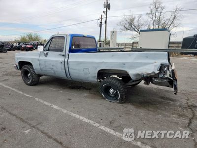 Drugie zdjęcie samochodu z przodu: 1983 CHEVROLET C10 VIN:1GCEC14H3DJ155841 - miniatura