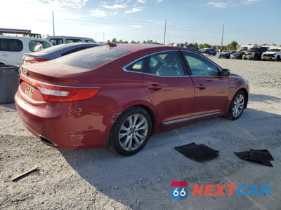 Trzecie zdjęcie samochodu z tyłu: 2012 HYUNDAI AZERA GLS VIN:KMHFG4JG5CA183172 - miniatura