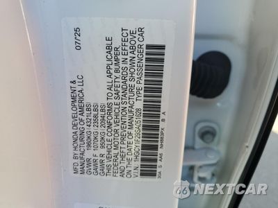Zdjęcie 12 z 13 samochodu: 2025 HONDA ACCORD LX VIN:1HGCY1F29SA051628 - miniatura