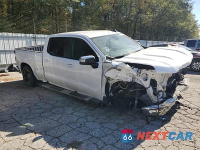 Czwarte zdjęcie samochodu z boku: 2024 CHEVROLET SILVERADO C1500 LT VIN:1GCPACEK4RZ175139 - miniatura