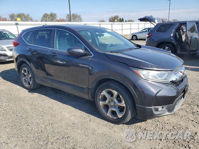 Czwarte zdjęcie samochodu z boku: 2019 HONDA CR-V EX VIN:5J6RW1H51KA022558 - miniatura