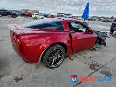 Trzecie zdjęcie samochodu z tyłu: 2012 CHEVROLET CORVETTE GRAND SPORT VIN:1G1YW2DW5C5104043 - miniatura