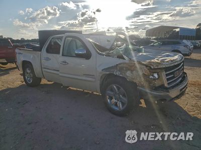 Czwarte zdjęcie samochodu z boku: 2013 GMC SIERRA K1500 SLT VIN:3GTP2WE71DG268185 - miniatura