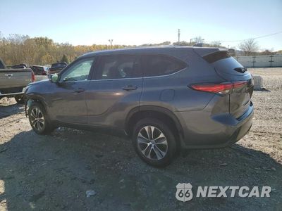 Drugie zdjęcie samochodu z przodu: 2021 TOYOTA HIGHLANDER XLE VIN:5TDHZRBH4MS528045 - miniatura