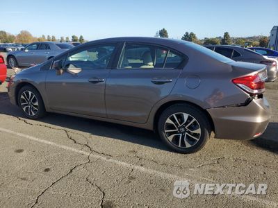 Drugie zdjęcie samochodu z przodu: 2014 HONDA CIVIC EX VIN:19XFB2F82EE240999 - miniatura