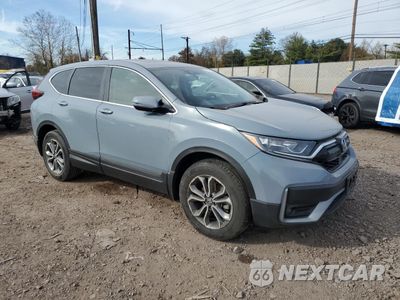 Czwarte zdjęcie samochodu z boku: 2022 HONDA CR-V EX VIN:2HKRW2H55NH670462 - miniatura