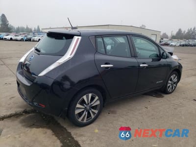 Trzecie zdjęcie samochodu z tyłu: 2016 NISSAN LEAF SV VIN:1N4BZ0CPXGC308461 - miniatura