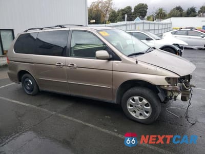 Czwarte zdjęcie samochodu z boku: 2003 HONDA ODYSSEY EX VIN:5FNRL18643B046739 - miniatura