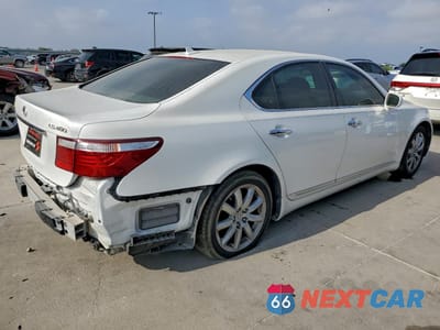 Trzecie zdjęcie samochodu z tyłu: 2009 LEXUS LS 460 VIN:JTHBL46F895086871 - miniatura