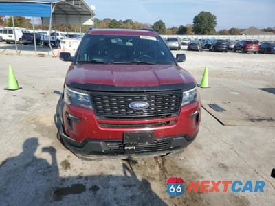 Piąte zdjęcie samochodu w środku: 2018 FORD EXPLORER SPORT VIN:1FM5K8GT9JGA14515 - miniatura