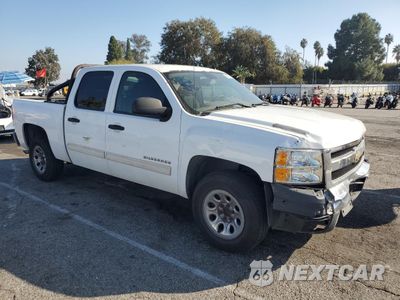 Czwarte zdjęcie samochodu z boku: 2010 CHEVROLET SILVERADO C1500 LS VIN:3GCRCREA1AG295479 - miniatura