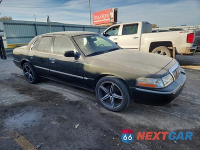 Czwarte zdjęcie samochodu z boku: 2003 MERCURY GRAND MARQUIS LS VIN:2MEFM75W43X641516 - miniatura