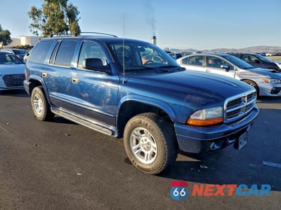 Czwarte zdjęcie samochodu z boku: 2003 DODGE DURANGO SLT VIN:1D8HS48N23F507215 - miniatura