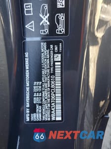 Zdjęcie 13 z 13 samochodu: 2023 BMW 430XI VIN:WBA43AT06PCL80610 - miniatura