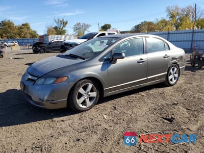 2007 HONDA CIVIC EX 1HGFA16857L100647 - główne zdjęcie licytacji z USA - miniatura