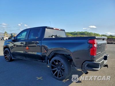 Drugie zdjęcie samochodu z przodu: 2019 CHEVROLET SILVERADO C1500 RST VIN:3GCPWDED2KG300136 - miniatura