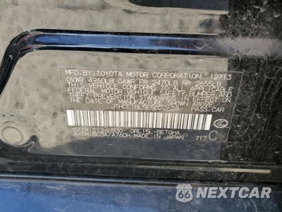 Zdjęcie 13 z 13 samochodu: 2014 LEXUS GS 350 VIN:JTHCE1BL5E5022628 - miniatura