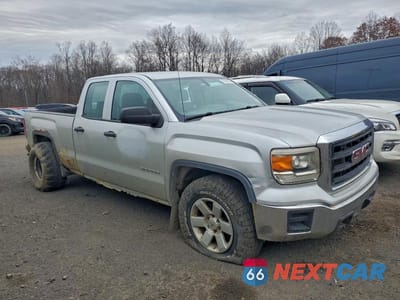 Czwarte zdjęcie samochodu z boku: 2014 GMC SIERRA C1500 VIN:1GTR1TEC0EZ343838 - miniatura