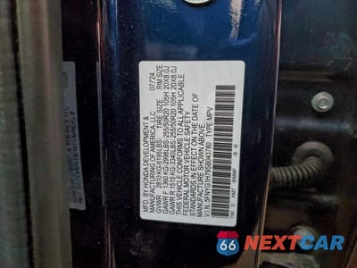 Zdjęcie 12 z 12 samochodu: 2025 HONDA PILOT TOURING VIN:5FNYG1H79SB043780 - miniatura