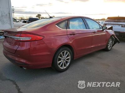 Trzecie zdjęcie samochodu z tyłu: 2017 FORD FUSION SE VIN:3FA6P0H77HR173474 - miniatura