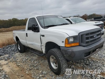 Trzecie zdjęcie samochodu z tyłu: 1999 FORD F250 SUPER DUTY VIN:1FTNF21L8XEA44771 - miniatura