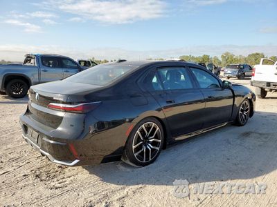 Trzecie zdjęcie samochodu z tyłu: 2024 BMW I7 XDRIVE60 VIN:WBY53EJ04RCP86968 - miniatura