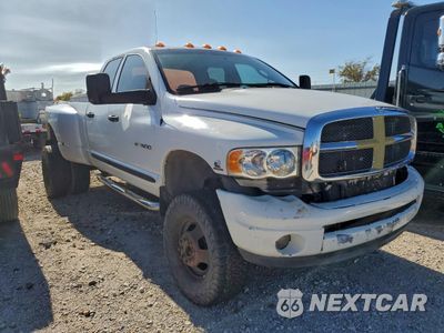 Czwarte zdjęcie samochodu z boku: 2004 DODGE RAM 3500 ST VIN:3D7MU48CX4G247769 - miniatura