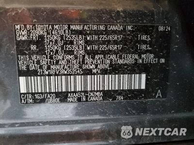 Zdjęcie 12 z 13 samochodu: 2024 TOYOTA RAV4 XLE VIN:2T3W1RFV3RW352545 - miniatura