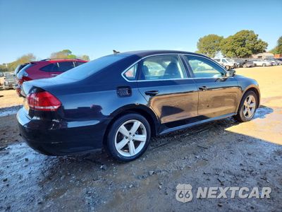 Trzecie zdjęcie samochodu z tyłu: 2013 VOLKSWAGEN PASSAT SE VIN:1VWBH7A39DC142240 - miniatura