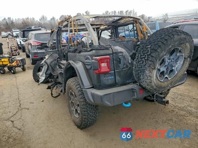 Drugie zdjęcie samochodu z przodu: 2023 JEEP WRANGLER RUBICON 4XE VIN:1C4JJXR61PW526758 - miniatura