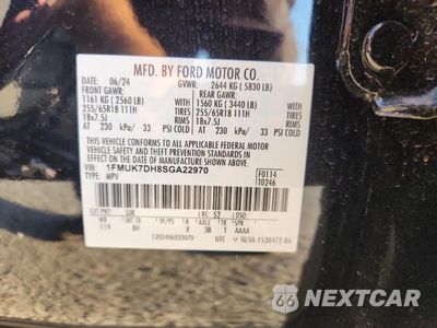 Zdjęcie 13 z 15 samochodu: 2025 FORD EXPLORER ACTIVE VIN:1FMUK7DH8SGA22970 - miniatura