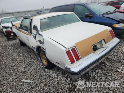 Drugie zdjęcie samochodu z przodu: 1979 OLDSMOBILE CUTLASS CA VIN:3K47R9M558542 - miniatura