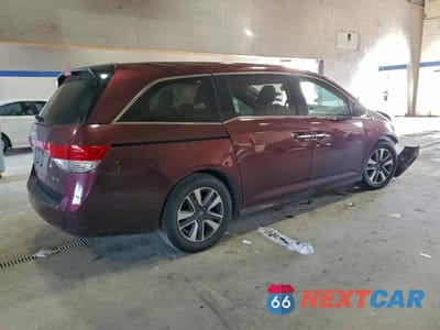 Trzecie zdjęcie samochodu z tyłu: 2015 HONDA ODYSSEY TOURING VIN:5FNRL5H92FB092852 - miniatura