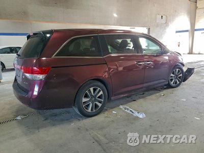 Trzecie zdjęcie samochodu z tyłu: 2015 HONDA ODYSSEY TOURING VIN:5FNRL5H92FB092852 - miniatura