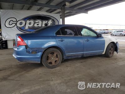 Trzecie zdjęcie samochodu z tyłu: 2010 FORD FUSION SE VIN:3FAHP0HA6AR253181 - miniatura