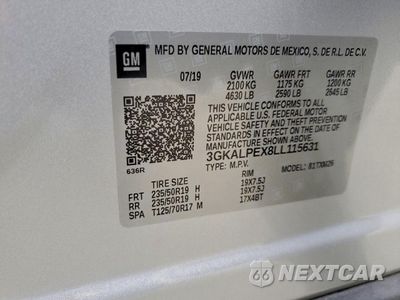 Zdjęcie 14 z 15 samochodu: 2020 GMC TERRAIN SLT VIN:3GKALPEX8LL115631 - miniatura