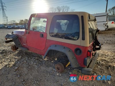 Drugie zdjęcie samochodu z przodu: 1999 JEEP WRANGLER / TJ SE VIN:1J4FY29P9XP467458 - miniatura