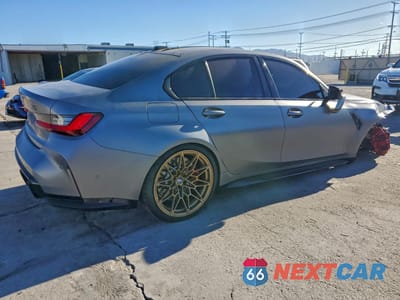 Trzecie zdjęcie samochodu z tyłu: 2025 BMW M3 COMPETITION VIN:WBS33HJ01SFU09375 - miniatura