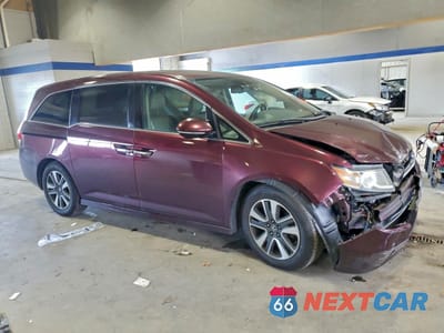 Czwarte zdjęcie samochodu z boku: 2015 HONDA ODYSSEY TOURING VIN:5FNRL5H92FB092852 - miniatura
