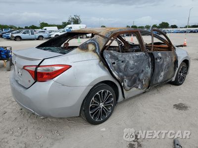 Trzecie zdjęcie samochodu z tyłu: 2016 TOYOTA COROLLA L VIN:2T1BURHE4GC589426 - miniatura