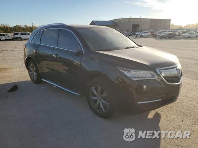 Czwarte zdjęcie samochodu z boku: 2016 ACURA MDX ADVANCE VIN:5FRYD4H96GB007949 - miniatura