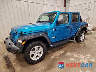 2020 JEEP WRANGLER UNLIMITED SPORT 1C4HJXDG4LW222056 - główne zdjęcie licytacji z USA - miniatura
