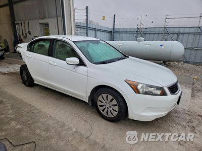 Czwarte zdjęcie samochodu z boku: 2010 HONDA ACCORD LX VIN:1HGCP2F34AA132388 - miniatura