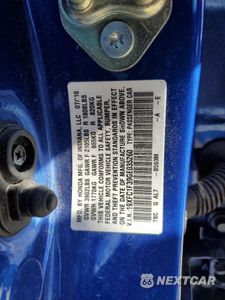 Zdjęcie 12 z 12 samochodu: 2016 HONDA CIVIC EX VIN:19XFC1F39GE035260 - miniatura