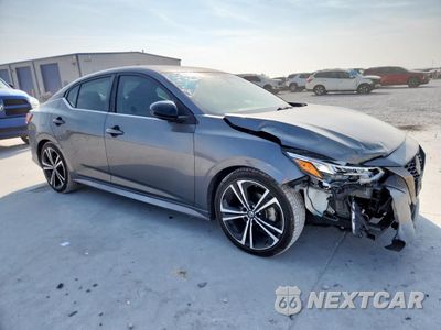 Czwarte zdjęcie samochodu z boku: 2020 NISSAN SENTRA SR VIN:3N1AB8DV2LY220174 - miniatura
