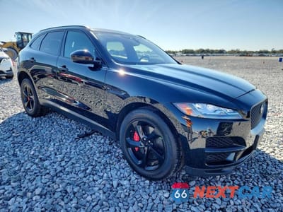 Czwarte zdjęcie samochodu z boku: 2018 JAGUAR F-PACE PRESTIGE VIN:SADCK2GX9JA321959 - miniatura