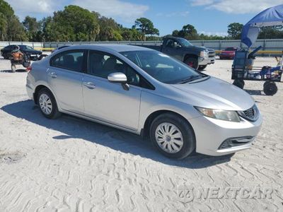 Czwarte zdjęcie samochodu z boku: 2014 HONDA CIVIC LX VIN:19XFB2F59EE026727 - miniatura